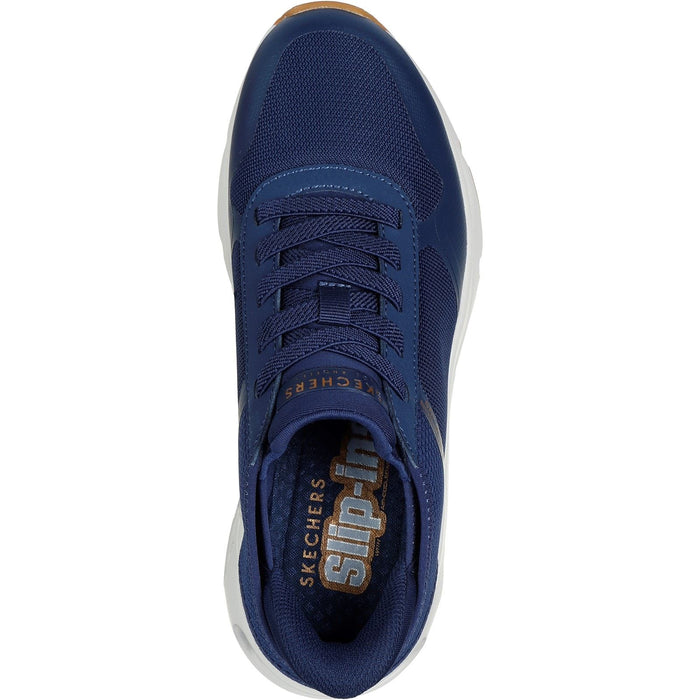 Skechers Womens Tres-Air Uno Easy Steppers Trainers Navy