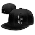 Skeleton Hand Snapback Hat