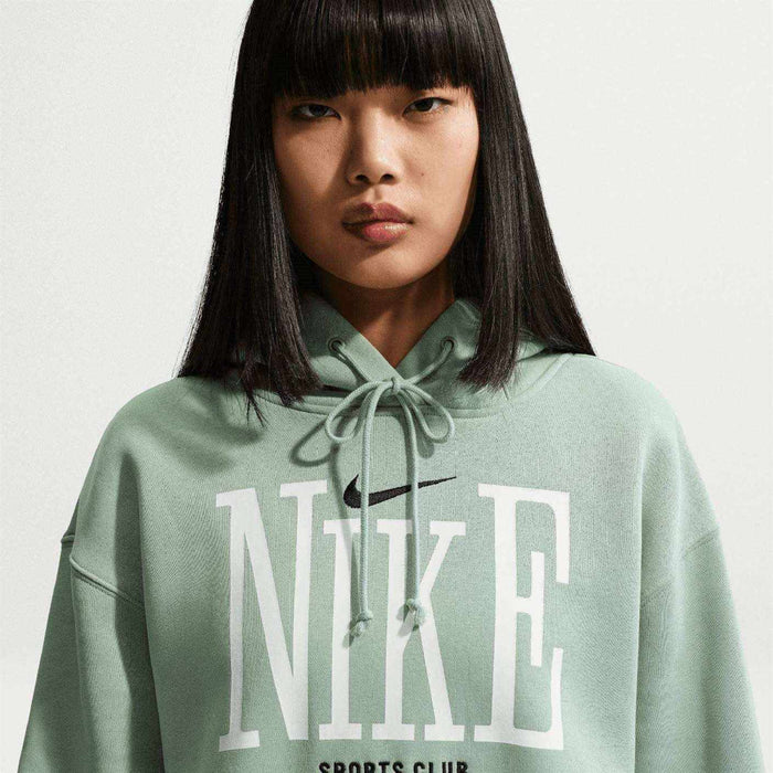 NIKE NSW PHNX FLC OS GFX HDY WMS Green