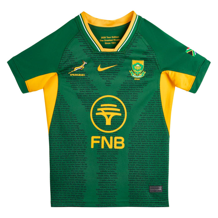 NIKE SPRINGBOKS YOUTH SS JERSEY HM Green
