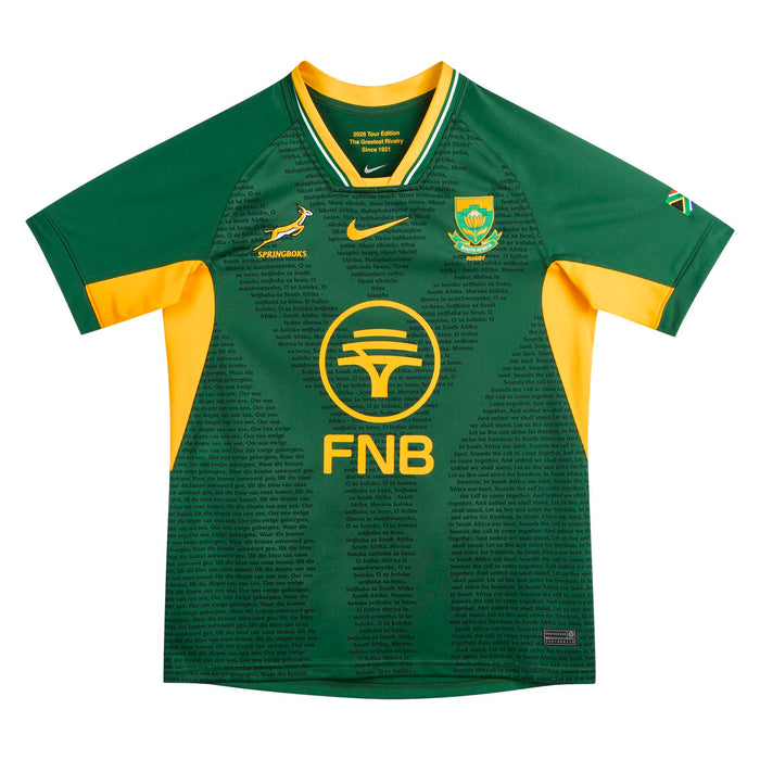 NIKE SPRINGBOKS MENS SS JERSEY HM AB Grn