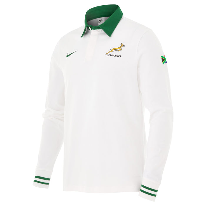 Nike Springboks Rugby Mens Long-Sleeve Away Jersey
