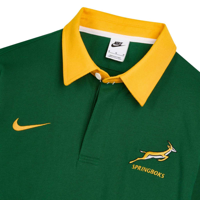NIKE SPRINGBOKS MENS LS JERSEY HM Green