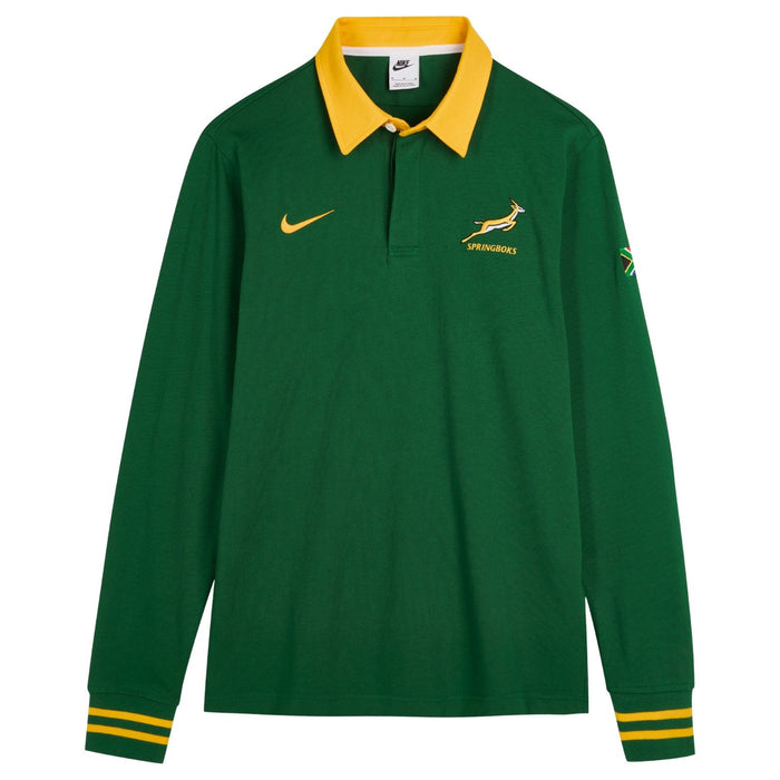 NIKE SPRINGBOKS MENS LS JERSEY HM Green