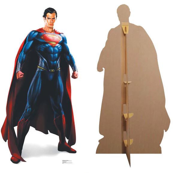 Superman Man of Steel Lifesize Cardboard Cutout - 1.88m
