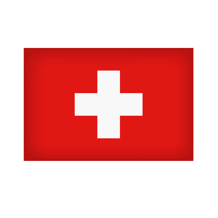 Swiss Polyester Fabric Flag 5ft x 3ft