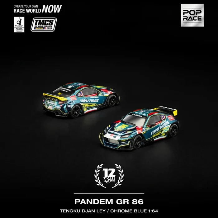 Toyota GR86 Pandem Tengku Djan Ley TMCS 2026 Event Limited Edition Pop Race PR640515