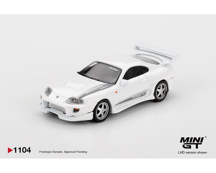 (Pre-order) Toyota Supra VeilSide Combat V-I White Mini GT 1:64 MGT01104-BL