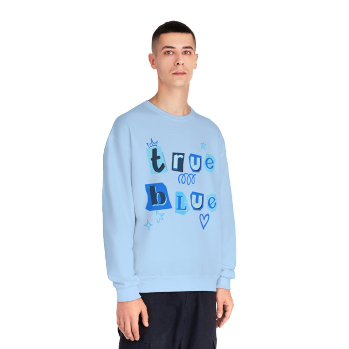True Blue Graffiti Magazine Unisex NuBlend® Crewneck Sweatshirt 💙