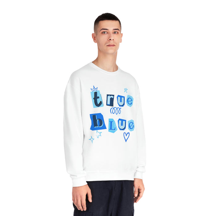 True Blue Graffiti Magazine Unisex NuBlend® Crewneck Sweatshirt 💙