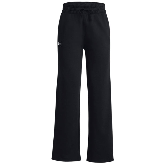 UA Womens Rival Flc Straight Pants Blk