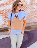 V-Neck Pullover Sweater