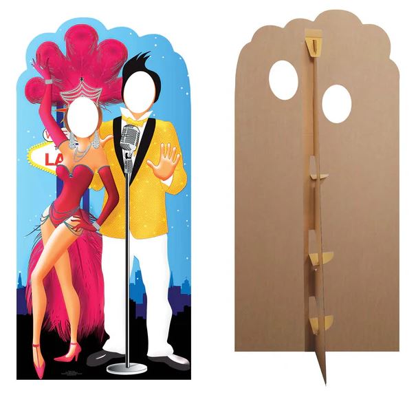 Vegas Couple Stand-In Photo Prop - 1.95m