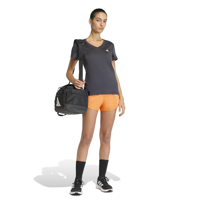 adidas Womens ESS Minimal V Neck Tee Blk