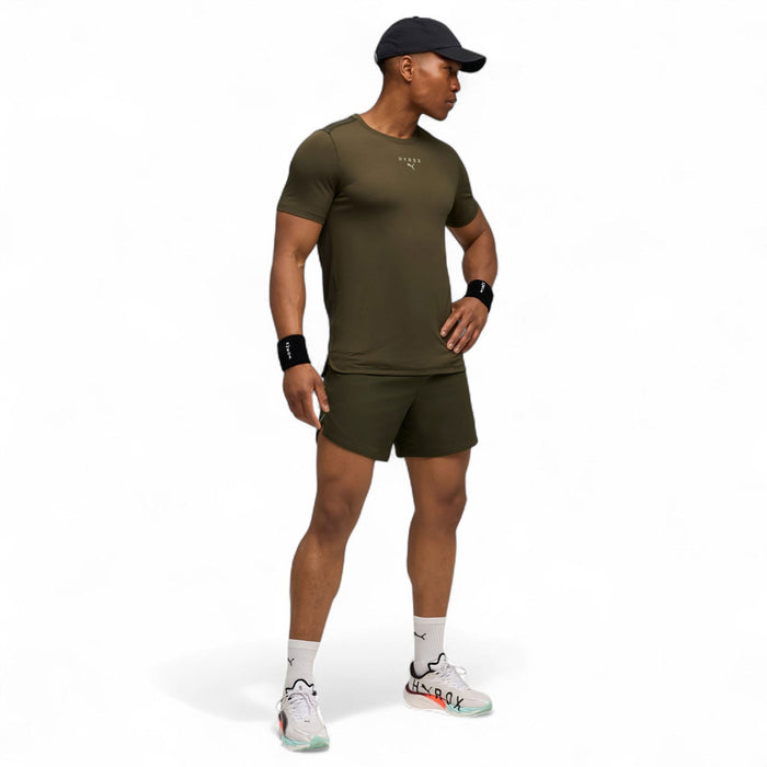 Puma M X HYROX CLOUDSPUN Thermo Tee Grn