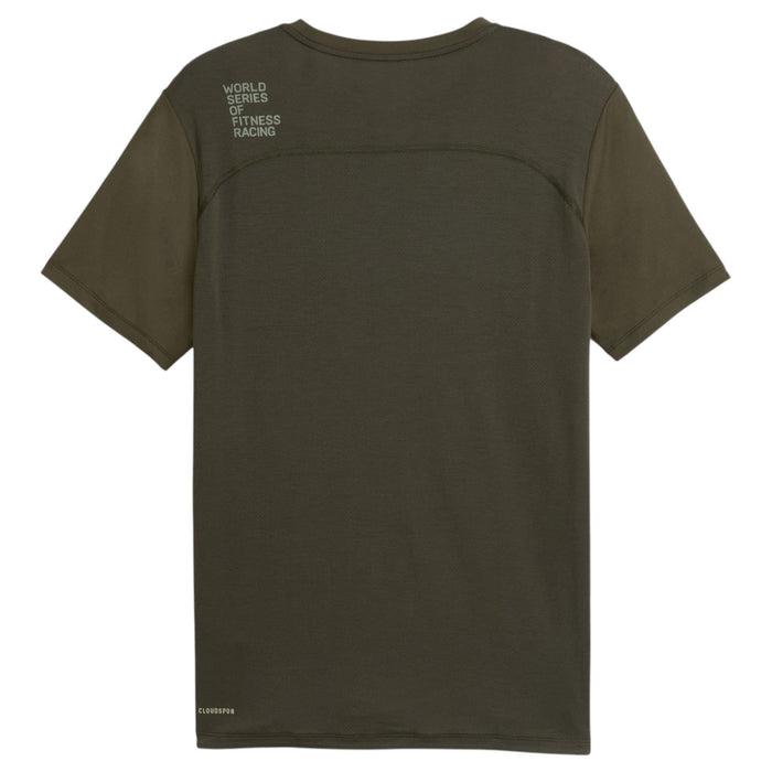 Puma M X HYROX CLOUDSPUN Thermo Tee Grn