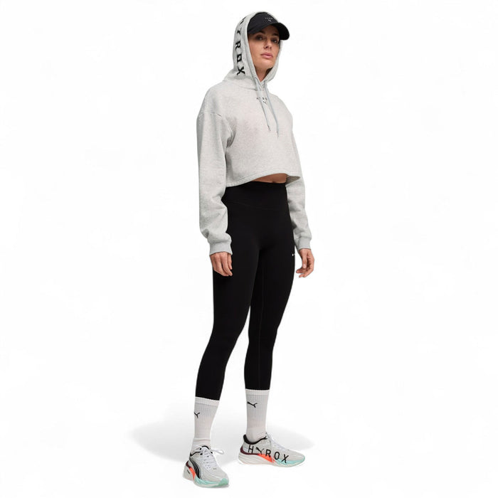 Puma W HYROX HEAVYWEIGHT Hoodie Grey